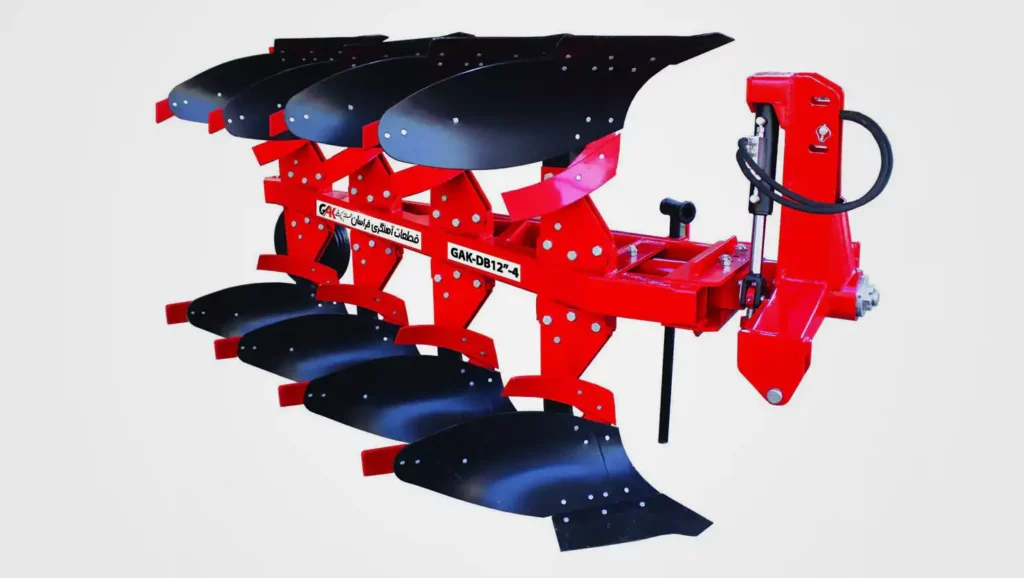 تصویر 4 از گاواهن پنج خیش برگردان سامانه جابجایی لایه خاک